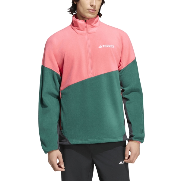  adidas Terrex Multi Climawarm Sweatshirt  Pure Turbo/Collegiate Green KH4632