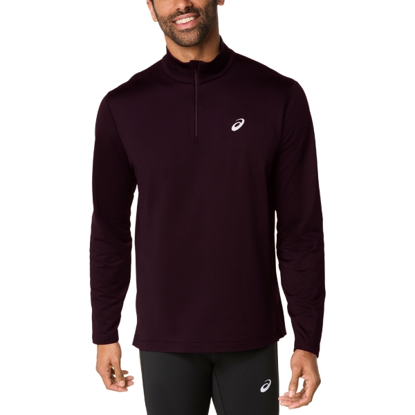  ASICS Core Winter Logo Shirt  Dark Currant 2011D369600